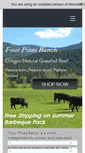 Mobile Screenshot of fourpinesranch.com